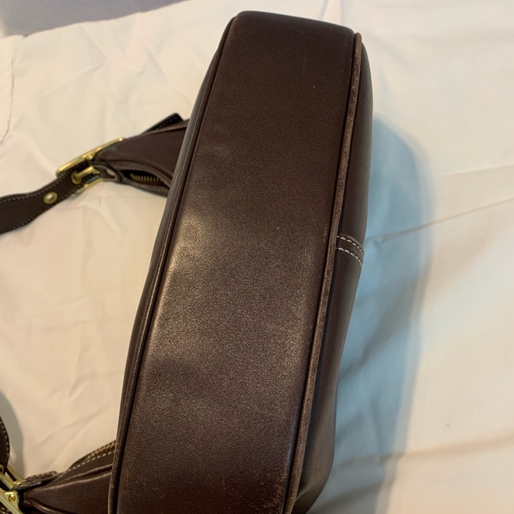 Coach Brown Leather Hobo Bag - Picture 5 of 10